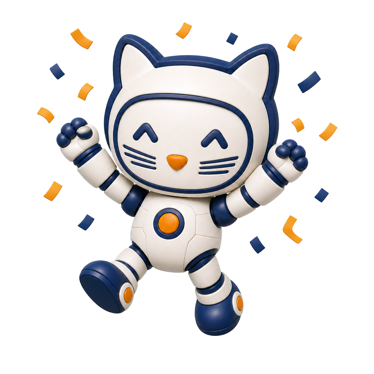 百工猫庆祝