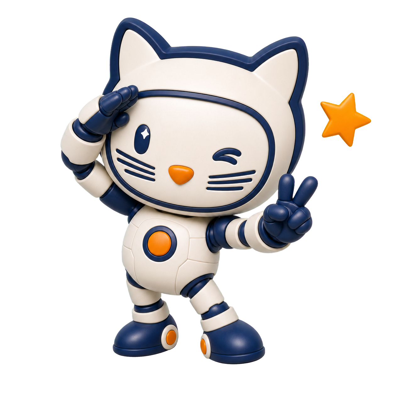 百工猫调皮